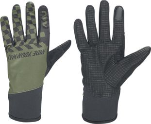 Northwave Winter Active Lange Handschuhe Schwarz/Grün