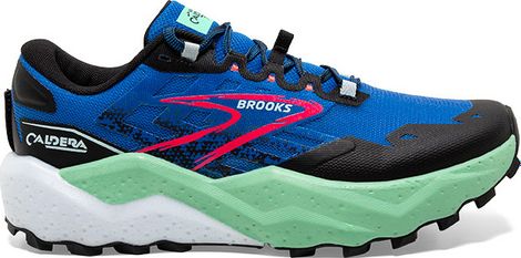 Brooks Caldera 7 Trail Shoes Blue Pink Men's
