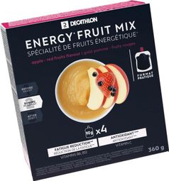 Decathlon Nutrition Energy Fruit Speciality Apple/Red Fruit 4x90g