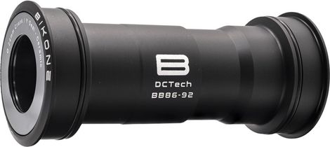 Bikone DCTech BB86-92 Ceramic Bottom Bracket for Shimano, Black