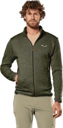 Heren Salewa Puez Rocca Polarlite Fleece Jas Groen