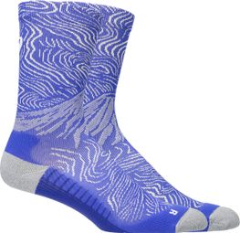 Asics Fujitrail Graphic Crew sokken paars