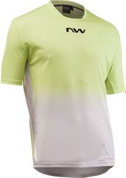 Northwave Edge 2 herenfietsshirt met korte mouwen, grijs/groen