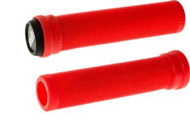 ODI Longneck ST Grips Flangeless Fire Red