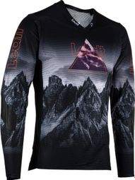 Leatt MTB Gravity 4.0 Alpine Long Sleeve Jersey Zwart