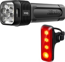 Par de luces Knog Blinder 1300/R150