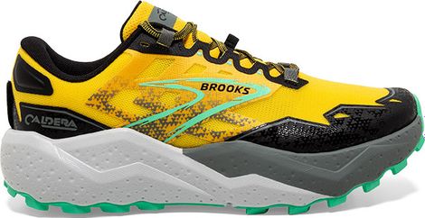 Brooks Caldera 7 Yellow Green Men's Trail Shoes