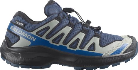 Salomon XA Pro Waterproof Blue Kids' Trail Running Shoes