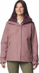 Chaqueta impermeable 3 en 1 Columbia Bugaboo III Mujer Morado