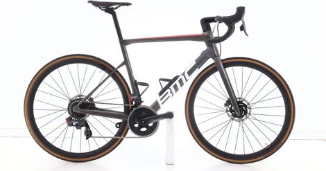 Produit reconditionné · BMC Team Machine SLR Carbone AXS 12V · Gris / Vélo de route / BMC | Très bon état