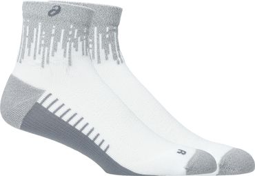 Asics Performance Run Quarter sokken Wit/Grijs