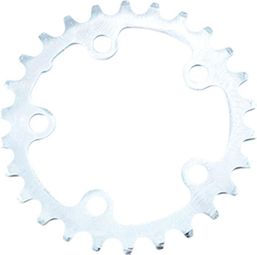 INGRANAGGIO STRADALE DIAM 74 INTER 26DTS ACCIAIO ARGENTO FORTE 8/9/10V. 5 RAGGI