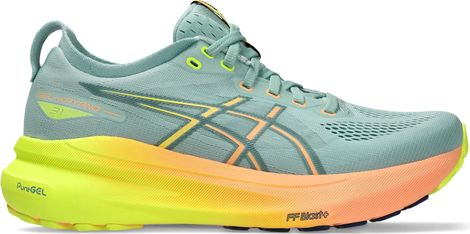 Asics Gel-Kayano 31 hardloopschoenen Parijs Groen/Oranje/Geel Dames