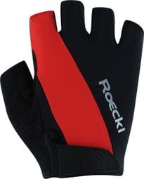 Roeckl Nurri R192 Guantes Negro / Rojo