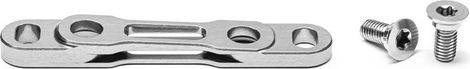 Adapter for Specialized SL8 Front Brake Caliper, Shimano Flat Mount, 160 mm, absoluteBLACK Gray