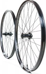 Paire de roue WE ARE ONE Revolution - Union MX 29 - 27 5 - Industry Nine 1/1 : 15x110 / 12x148 - Shimano Microspline - 6 trous