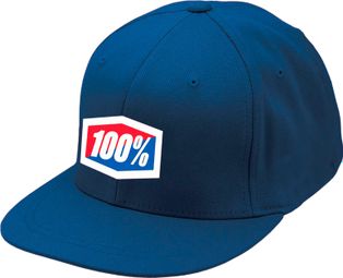 100% Essential Hat J-Fit FlexFit - Navy