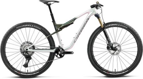 Mountain bike full-suspension Orbea Oiz M-Pro Shimano Di2 12V 29'' Bianco Iris 2027