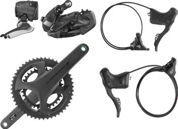 Grupo Campagnolo Super Record S Inalámbrico Hidráulico 2x12V Montaje Plano