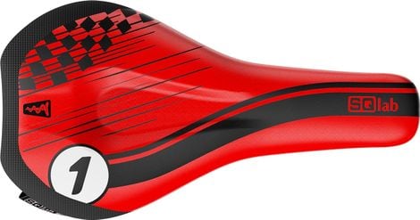 Saddle SQlab 6½ Ergowave Racing Red