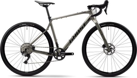 Ghost Asket CF Pro Gravel Bike Shimano GRX 12S 700 mm Pearl Light Green Grey 2025