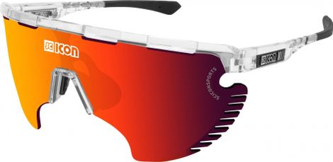 Scicon Sports Aerowing Lamon Lunettes De Soleil De Performance Sportive (Scnpp Multimorror Rouge/Briller)