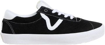 Chaussures Basse Vans Skate Sport Noir et Blanche