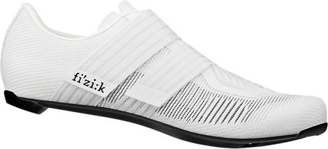 Chaussures de Route Fizik Vento Powerstrap Aerowave Carbon Blanc