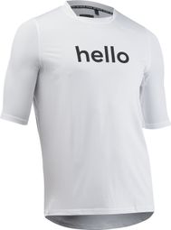 Northwave Bomb Hello Goodbye herenfietsshirt met korte mouwen, wit