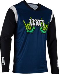 Maillot Manches Longues Leatt MTB Gravity 3.0 Zombie Bleu