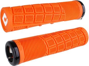 Pair of Odi Reflex V2.1 Grips 135 mm Orange