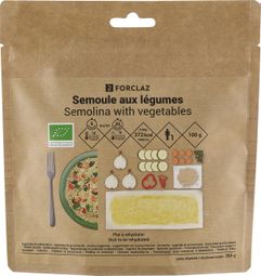 Repas déshydraté Decathlon Nutrition Semoule aux légumes Bio 100g