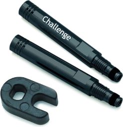 Prolongateur de Valve Challenge Aluminium Noir