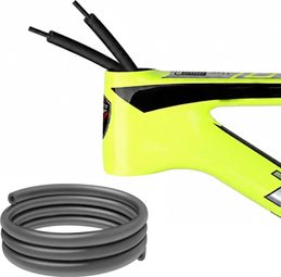 Velkyne Schaum-Schutzhülle Geräuschdämmung Interne Kabel Fahrrad 6 mm × 1,6 m Schwarz
