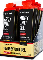 Pack 16 gels Ndurnanz  caféine Mangue