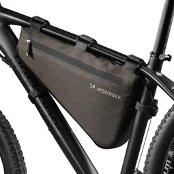 Sacoche de cadre de vélo Wozinsky 3 5 L grise