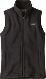 Patagonia Better Sweater Ärmelloses Fleece Schwarz Frau
