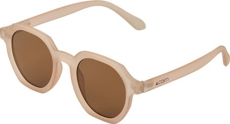 Cairn Hexa Crystal Glasses in Papaya Matte
