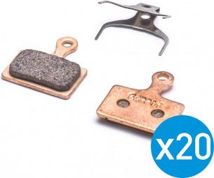Paquete de 20 pares de pastillas de freno Shimano Road Authority