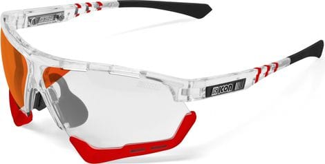 Scicon Sports Aerocomfort SCN XT XL Lunettes De Soleil De Performance Sportive (Miroir Rouge Photochromique Scnxt/Briller)