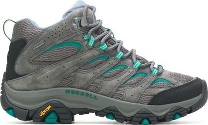 Merrell Moab 3 Mid Gore-Tex Women's Hiking Shoes Gray/Blue