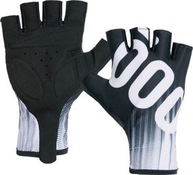 Aero Short Cycling Gloves Black Unisex Aero Factory Road Mooquer