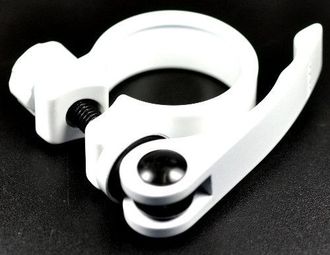 COLLIER TIGE SELLE VTT 31 8 Blanc.