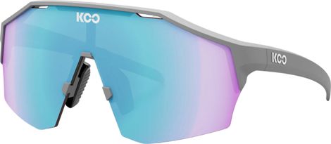 Lunettes Koo Alibi Grey Matt/Turquoise Mirror