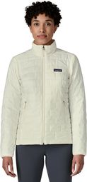 Doudoune Patagonia Nano Puff Blanc Femme
