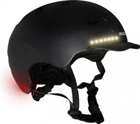 Casque Vélo Hudora avec éclairage intégré