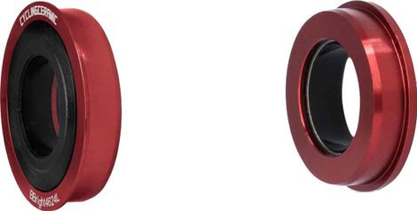 CyclingCeramic Bottom Bracket BB Evo 386 Shimano Red