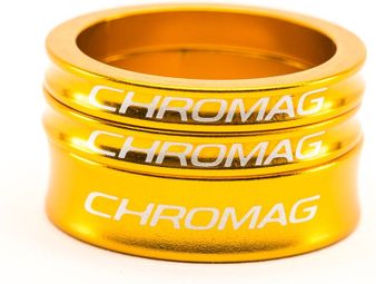 Distanziali sterzo Chromag Alluminio Oro