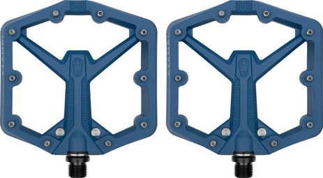 Crankbrothers Stamp 1 Gen 2 - Large Flat Pedals Blue