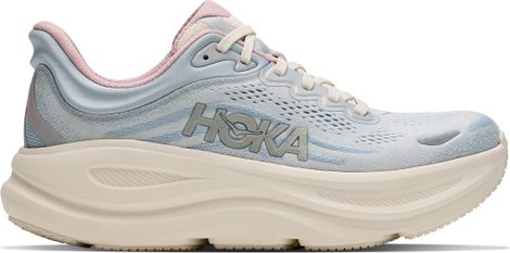 Chaussures Running Hoka Bondi 9 GLM Bleu/Rose Femme